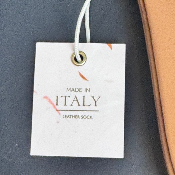 NWT Fabio Maggenti Italy Floral Leather Colorful Sandals Slides Size 8 - Picture 4 of 9